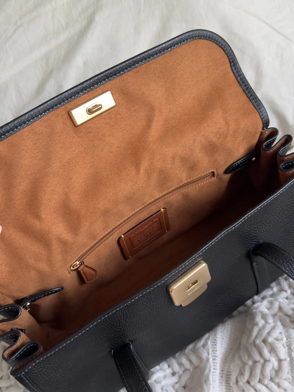 Coach Bridget Shoulder Bag - Classic Pebbled Leather